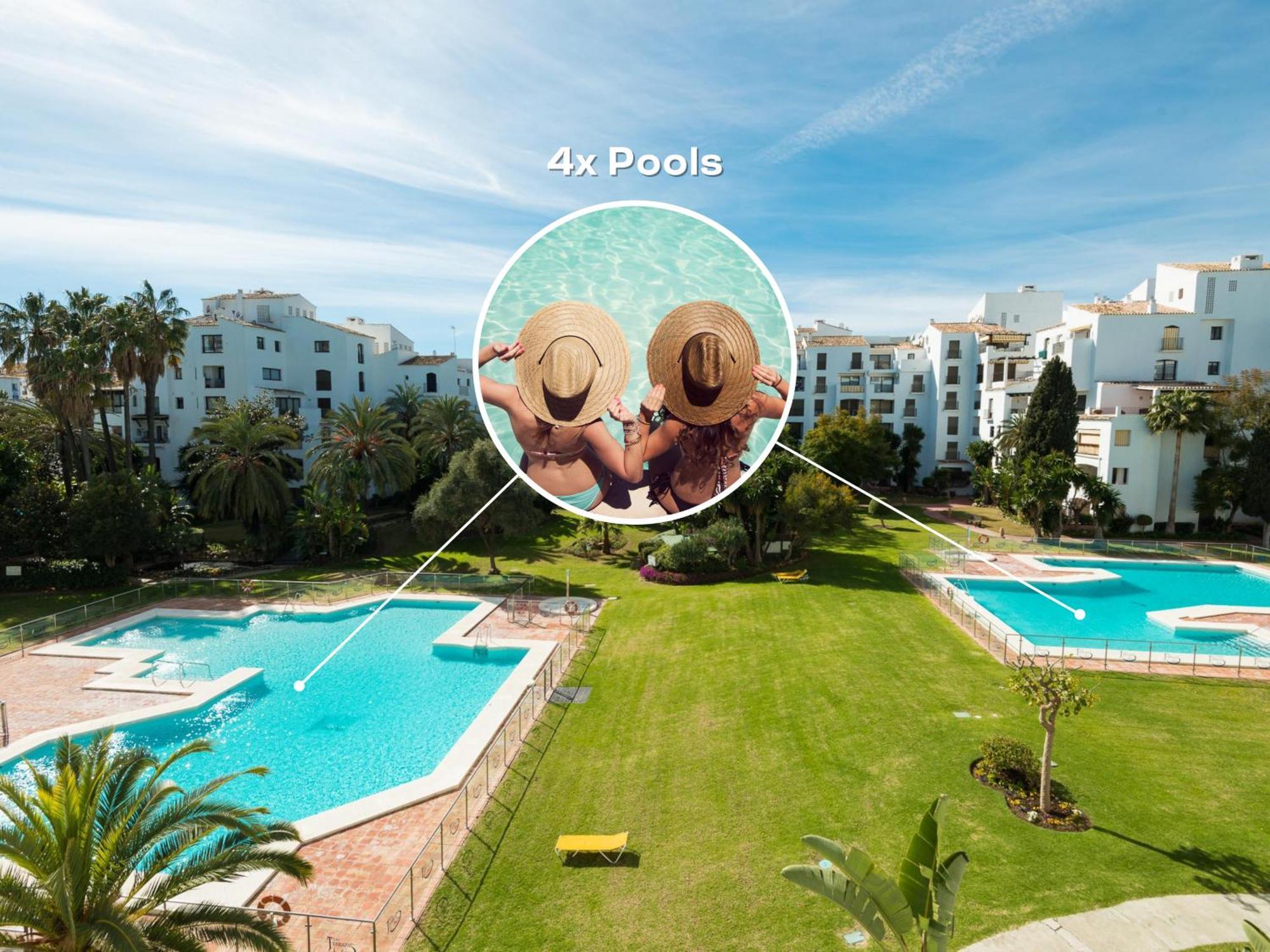Vacation Marbella I Brand New Terrazas De Banus Apt, 24-7 Security, A Minute From The Marina, The Sea And Luxury Shopping מראה חיצוני תמונה