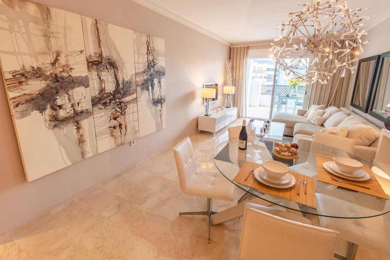Vacation Marbella I Brand New Terrazas De Banus Apt, 24-7 Security, A Minute From The Marina, The Sea And Luxury Shopping מראה חיצוני תמונה